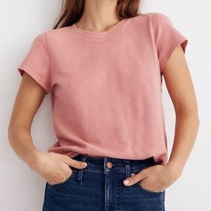 Madewell x BCRF Shrunken Shirttail Tee